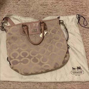 Coach purple purse